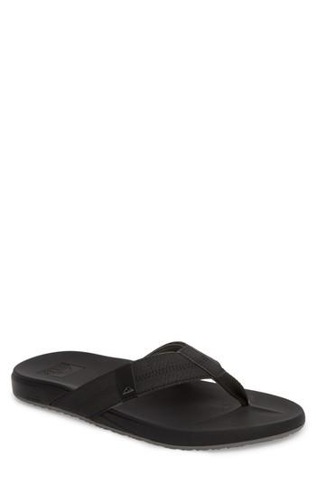 Men's Reef Cushion Bounce Phantom Flip Flop M - Black