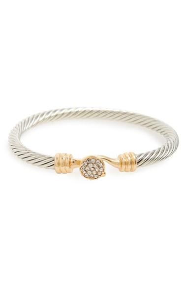 Junior Women's Bp. Pave Disc Twist Bangle