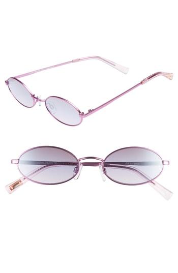 Women's Le Specs Love Train 51mm Oval Sunglasses - Bubbleberry