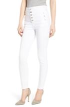 Women's J Brand Natasha Sky High Super Skinny Jeans - White