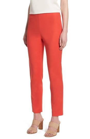 Women's Vince Camuto Doubleweave Side Zip Skinny Pants