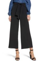 Women's The Fifth Label Azalea Wide Leg Crop Pants - Black