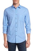 Men's Rodd & Gunn Devon Street Sport Fit Check Sport Shirt - Blue