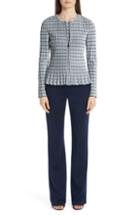 Women's St. John Collection Creased Milano Knit Pants