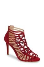 Women's Vince Camuto Joshalan Strappy Cage Sandal M - Red