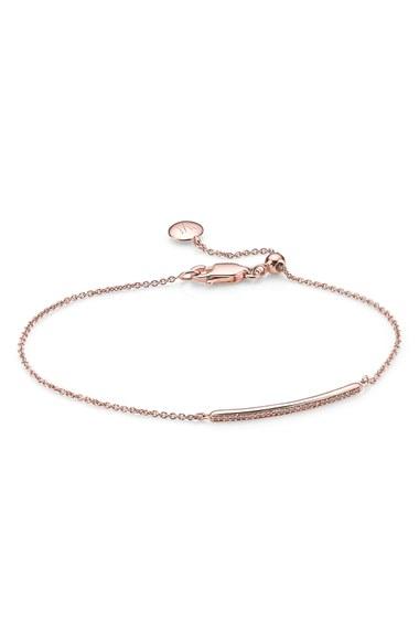 Women's Monica Vinader 'skinny' Diamond Bracelet