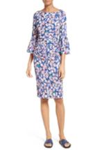 Women's Tracy Reese Floral Stretch Silk Sheath Dress