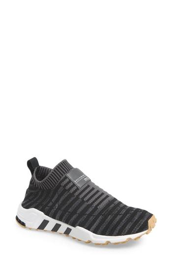 Women's Adidas Eqt Support Sock Primeknit Sneaker M - Black