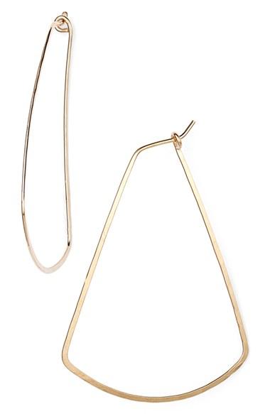 Women's Nashelle Ija Triangle Hoop Earrings
