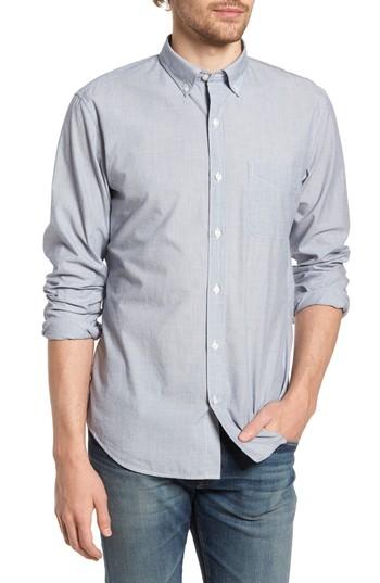 Men's Bonobos Summerweight Slim Fit Sport Shirt R - Blue