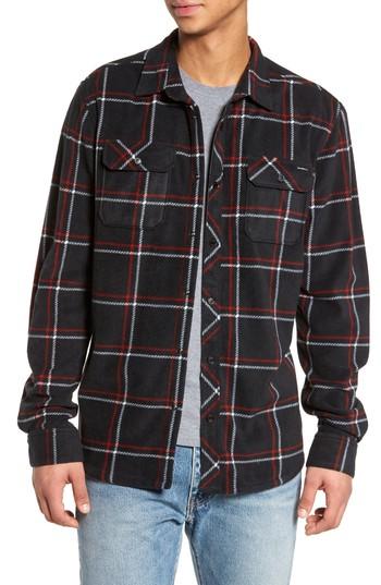 Men's O'neill Glacier Series Fleece Shirt - Black