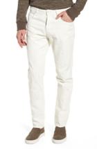 Men's James Perse Slim Fit Twill Pants - White