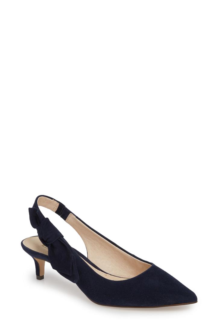 Women's Louise Et Cie Jasilen Slingback Pump .5 M - Blue