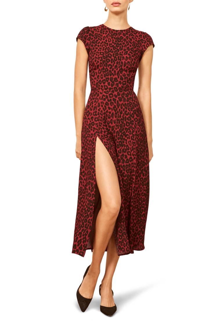 Women's Reformation Gavin Dress - Red