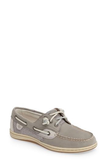 Women's Sperry 'songfish' Boat Shoe S - Grey