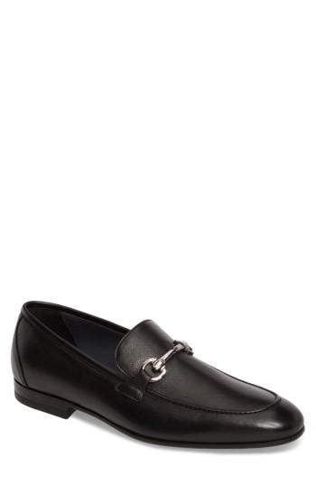 Men's Monte Rosso Brianza Bit Loafer .5 M - Black