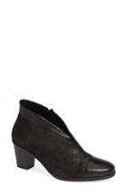 Women's Gabor Cap Toe Bootie .5 M - Black