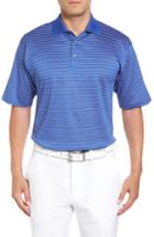 Men's Bobby Jones Dot Stripe Golf Polo, Size - Blue