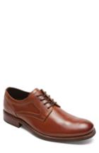 Men's Rockport Wyat Plain Toe Derby .5 M - Brown