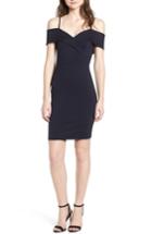 Women's Soprano Cold Shoulder Body-con Dress - Blue