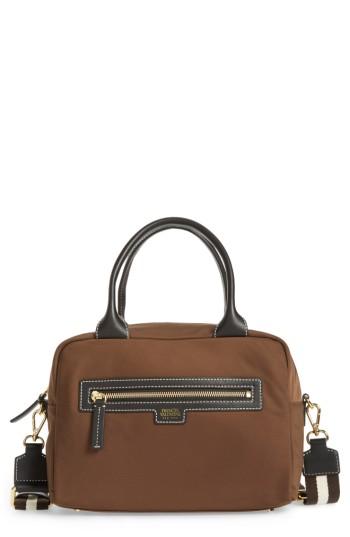 Frances Valentine Maddy Nylon Satchel - Brown