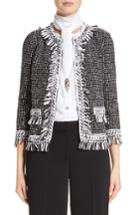 Women's St. John Collection Speckled Tweed Jacket