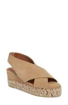 Women's Aquatalia Jaida Slingback Espadrille Sandal M - Beige