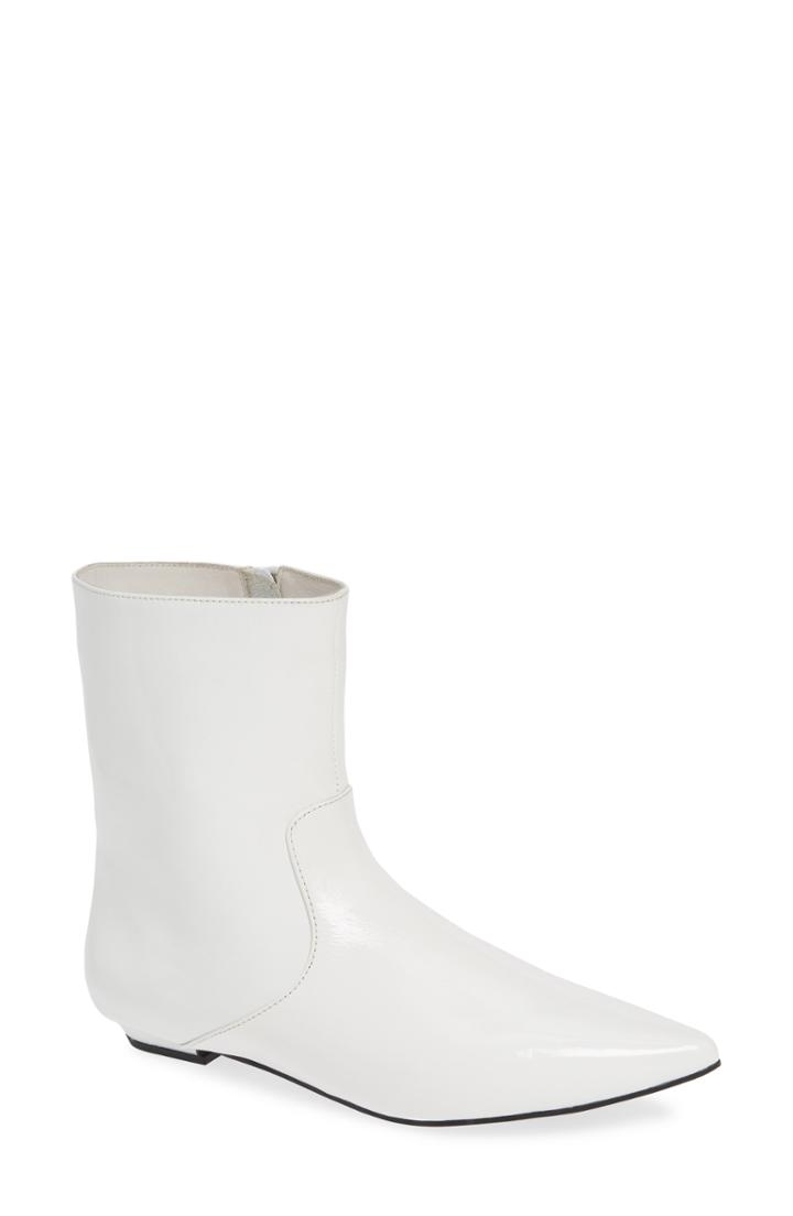 Women's Jeffrey Campbell Galaxie Bootie .5 M - White
