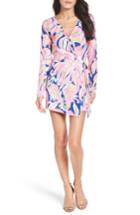Women's Lilly Pulitzer Tiki Wrap Romper - Blue