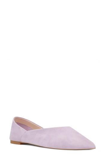 Women's Nine West Monika Skimmer Flat M - Purple