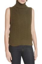 Women's Derek Lam 10 Crosby Turtleneck Sweater - Green