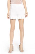 Women's Endless Rose Flutter Hem Shorts - White