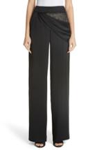 Women's Monse Sequin Panel Wide Leg Pants - Black