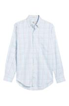 Men's Peter Millar Classic Fit Crown Soft Honolulu Pinwheel Sport Shirt - Blue