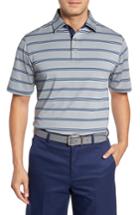 Men's Bobby Jones Xh2o Wren Heather Stripe Polo