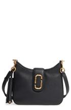 Marc Jacobs Small Interlock Leather Hobo - Black
