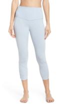 Women's Zella Optic Stripe High Waist Crop Leggings