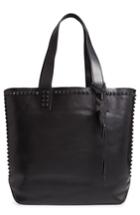Frye Carson Studded Leather Tote - Black