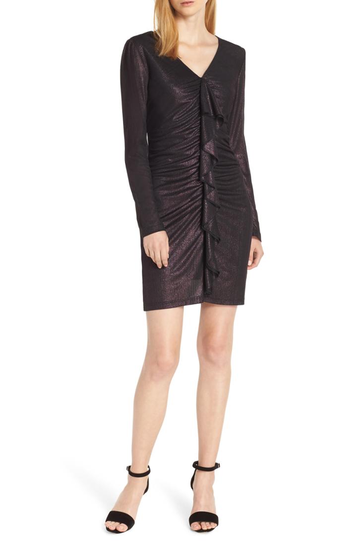 Women's Sam Edelman Metallic Sheath Dress