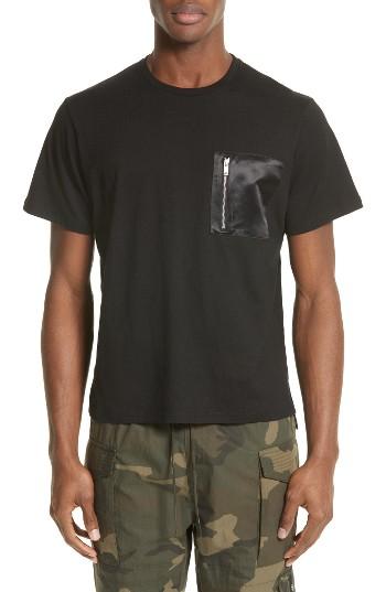 Men's Ovadia & Sons Zip Pocket T-shirt - Black