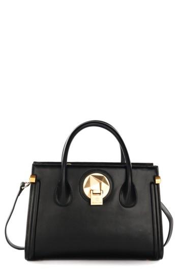 Celine Dion Octave Leather Satchel -