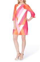 Women's Tahari Print Shift Dress - Pink