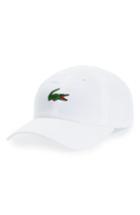 Men's Lacoste Sport Croc Cap - White