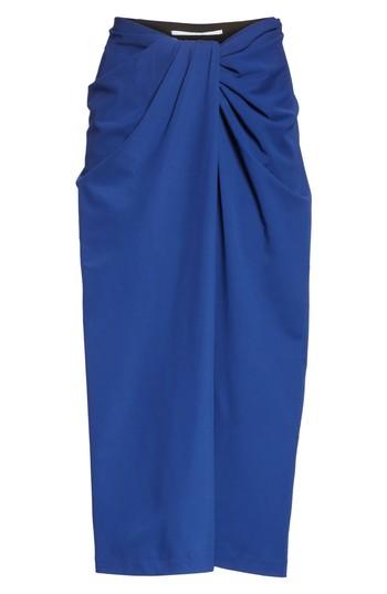 Women's Rosetta Getty Jersey Twist Front Midi Skirt