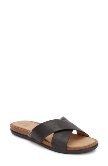 Women's G.h. Bass & Co. Stella Slide Sandal M - Black