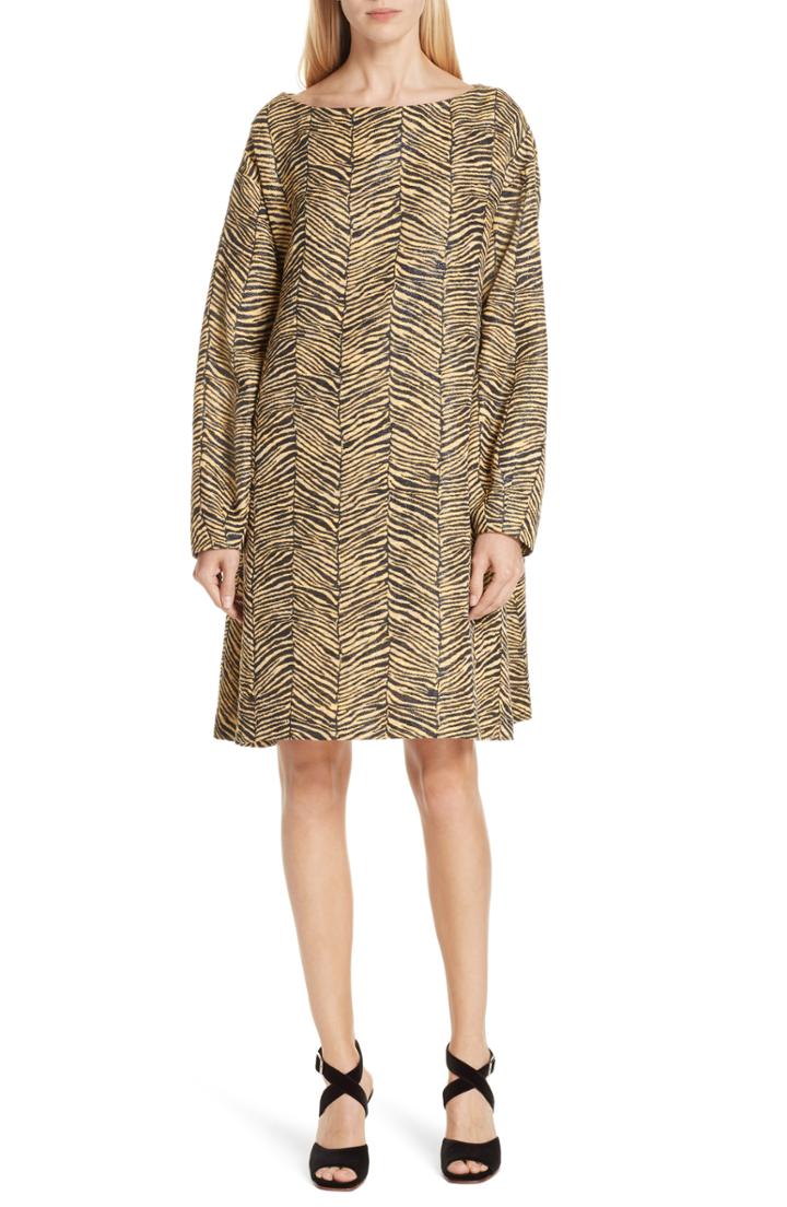 Women's Rachel Comey Besti Tiger Print Dress - Yellow