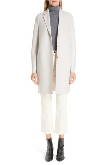 Women's Harris Wharf London Classic Cocoon Coat Us / 36it - White
