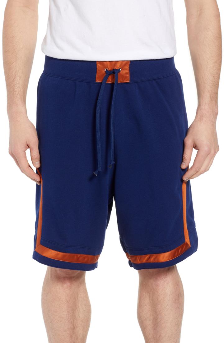 Men's Nike Air Force One Shorts, Size - Blue