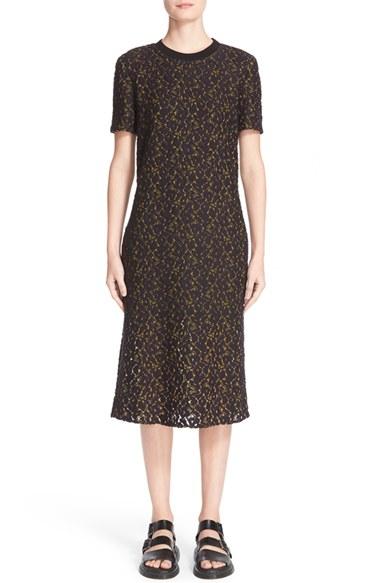 Women's Public School Lace Midi Shift Dress