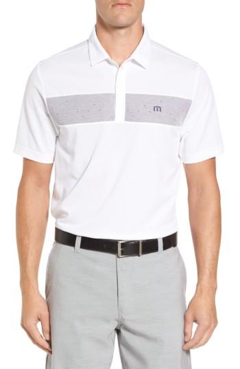 Men's Travis Mathew Ames Polo, Size - White